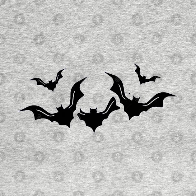 Halloween Bats by VectorDiariesart